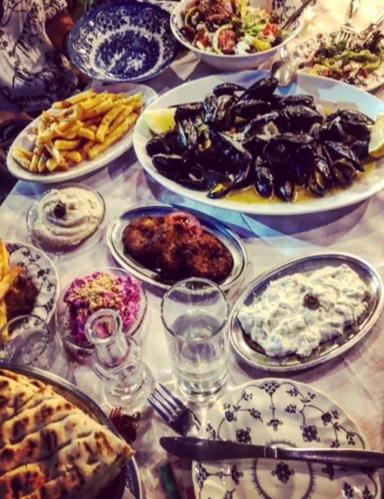 Table Reservations at Ouzokafenes at the old town of rhodes