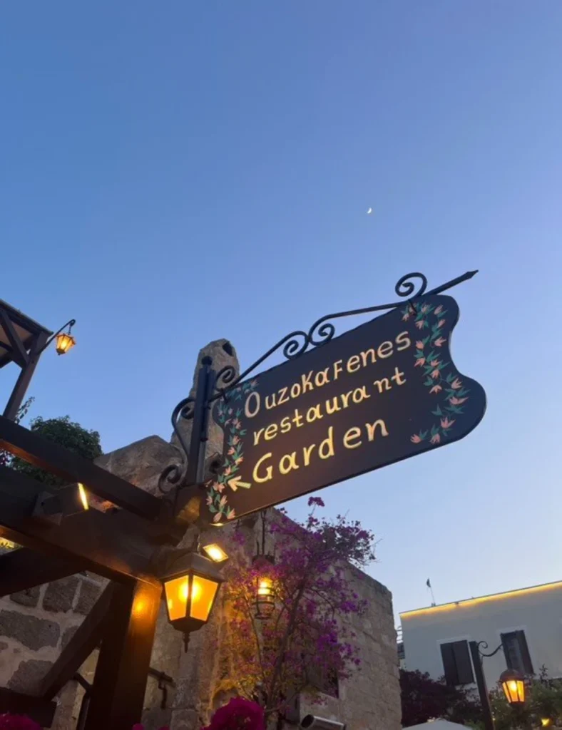 Best Greek restaurant reservations at the old town of rhodes - Ouzokafenes